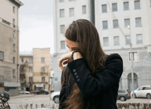 Woman With Corneal Ulcer