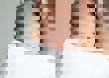 Portrait Of A Cute Newborn Hold At Father Shoulder PAB2Z6X Scaled