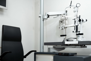 slit lamp eye test