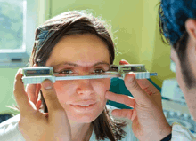 Woman With A Small Eye